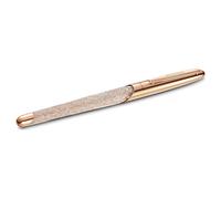 Stylo Roller Crystalline, Ton or rose, Placage de ton or rosé OS