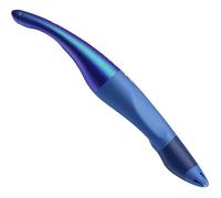 STABILO Stylo roller EASYoriginal – ergonomique rechargeable – Bleu Édition Hologramme gaucher