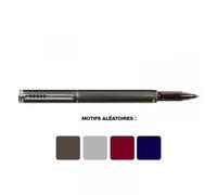 Stylo Roller - Encre Bleue Effaçable - Rechargeable - Métal Couleur - Rollink