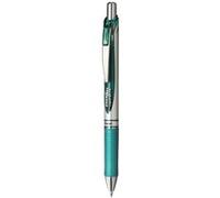Stylo roller encre gel rétractable Pentel Energel Pointe 0,77 Turquoise Turquoise G