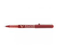 Pilot Pen Stylo roller V-Ball 10133 encre liquide pointe conique 1,0 mm Rouge