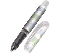 ONLINE stylo roller ergonomique Vélo │ pour l'école et le lycée │ poignée ergonomique pour gauchers et droitiers │ cartouches d'encre standard, rechargeables, couleur bleue │ pour filles et garçons