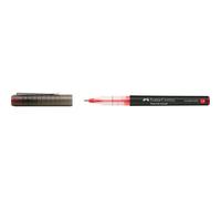 Stylo Roller Free Ink Broad 1,5mm Rouge Faber-Castell
