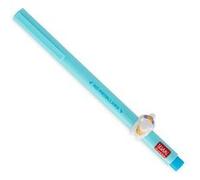 Legami Stylo roller gel Lovely Friends Lama Bleu encre noire animal amovible évite de rouler 0,5 mm