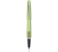 Stylo roller gel Pilot MR Retro Pop Collection dans un coffret cadeau, corps vert avec accents de marbre, pointe fine en acier inoxydable, encre