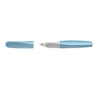 Stylo roller - PELIKAN - Twist eco - Bleu - Rechargeable - Effaçable