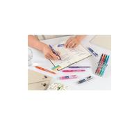 Stylo roller Pen Frixion clicker point bleu