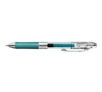 Pentel EnerGel Pure BL77TL Stylo à encre gel avec mécanisme rétractable Turquoise