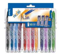Pilot Pen Stylo roller Fixion Ball 07 - Lot de 12 Set2Go assortis