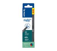 Roller FriXion Ball Plus encre gel effaçable lot de 4 couleurs Noir Bleu Rouge Vert pointe moyenne Begreen plastique recyclé