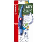 STABILO Stylo roller EASYoriginal ergonomique pour droitier – Bleu foncé/bleu clair