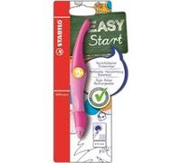 STABILO B-46837-3 EASYoriginal - Stylo roller ergonomique rechargeable Rose - Gaucher