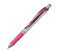 Stylo Roller Rétractable - PENTEL - Energel BL77 - Encre Gel Rose - Pointe Fine - Rechargeable