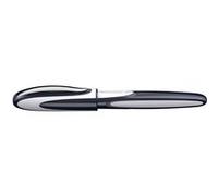 Schneider Ray Stylo Roller (Rechargeable avec Cartouches d'encre Standard, convient aux Droitiers et gauchers) 1 Pièce, Bleu/gris