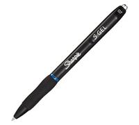 Sharpie Stylo roller S-Gel rétractable pointe 0,7 mm écriture moyenne bleu