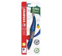 STABILO Stylo roller EASYoriginal ergonomique rechargeable Blister x1 Bleu Édition Hologramme gaucher