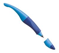 STABILO Stylo roller EASYoriginal ergonomique rechargeable Bleu Gaucher