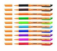 Stylo Roller Stabilo pointVisco - roller à encre gel pointe 0,5mm lilas