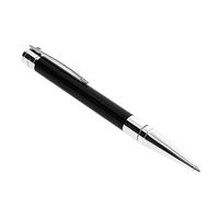 Stylo roller | Stylo Bille | Stylo Rechargeable | Stylo Feutre | Coffret cadeau | Stylo Bille à Pointe Médium | Collection D-Initial | en Laque Naturelle Noire Finition Chrome | ST DUPONT