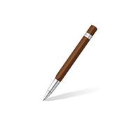 Stylo roller triangulaire aluminium anodisé Staedtler Marron