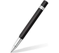 Stylo roller triangulaire aluminium anodisé Staedtler Noir