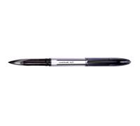 Stylo roller Uni-Ball Air à capuchon pointe 0,7 mm écriture moyenne - noir