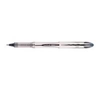Uni Stylo roller Vision Elite UB-200 pointe moyenne - corps en plastique argenté encre bleue