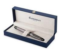 Stylo roller Waterman Expert Métallique Argenté pointe fine Argent G