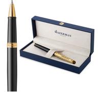 Waterman Stylo roller Hémisphère – Collection Opera – Noir et or – Coffret cadeau géométrique