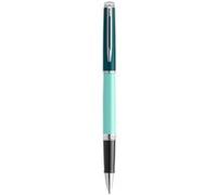 Stylo roller Waterman Hémisphère, laque verte, finition palladium, recharge noire pointe fine, coffret cadeau Vert