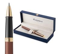 Waterman Stylo roller Hémisphère | L'édition discrète | Rouge Cuivre | Pointe fine | Encre noire | Coffret cadeau