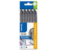 Stylo Rollerball Gel Effaçable Pilot FriXion Point Fine Ligne 5 Pièces Nouveau