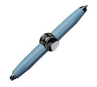 Stylo rotatif inscriptible avec lumière LED, stylo à bille de décompression en métal pour adolescents, étudiants, soulagement du stress, pour garçons hommes en métal