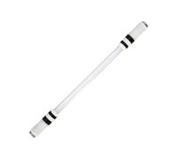 Stylo rotatif lumineux en acrylique avec poignée ergonomique et décompression, fonctionne avec des piles, incapable d'écrire une réunion