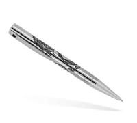 S.T. Dupont stylo d-initial chrome dragon noir