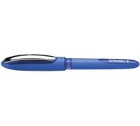Schneider 183203 One Hybrid C (Stylos rollers à encre liquide, non rétractable, épaisseur de trait: 05 mm, Bleu) Lot de 10