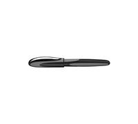 Stylo Schneider Ray - Stylo-plume pour Droitiers - Cartouche d'encre Standard Bleu roi incluse - Onyx