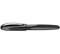 Stylo Schneider Ray - Stylo-plume pour Gauchers - Cartouche d'encre Standard Bleu roi incluse - Onyx