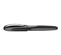 Schneider Optics Stylo-plume Ray pour gauchers – Cartouche d'encre bleu roi incluse – onyx