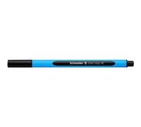 Stylo Schneider Slider Edge Lot de 10 Stylos à bille avec capuchon et technologie Viscoglide Encre noir indélébile Noir G