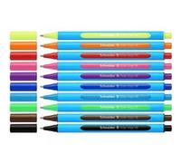 Stylo Schneider Slider Edge Stylo-bille non rétractable Couleurs Assortis Pochette de 10 G