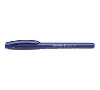 Stylo Schneider Topball 847 Lot de 10 Rollers à encre avec pointe conique en plastique Encre bleu Bleu G
