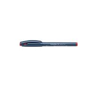 Stylo Schneider Topball 857 Lot de 10 Rollers à encre avec pointe conique en métal Encre rouge