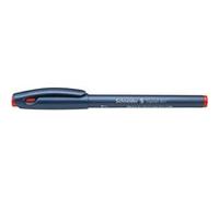 Stylo Schneider Topball 857 Lot de 10 Rollers à encre avec pointe conique en métal Encre rouge Rouge G