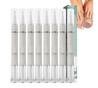 Stylo Soin Des Ongles Mullend,SéRum RéParateur Aux IngréDients Naturels Pour Renforcer Les Ongles,Stylo Cuticules Traitement Pour Ongles,SéRum Traitement Croissance Des Ongles De Pieds (8 pièces)