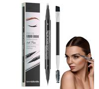 Stylo Sourcil | Deux Extrémités Imperméable - Stylo À Sourcils Avec Pointe Micro-Fourchette,Pour Rendez-Vous Navette Scène Voyage Photographie Filles Petite Amie