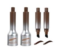 Stylo Sourcil Effet Poil, Liftique Instant Brow Fection avec Brosse Angulaire & Gel Waterproof, Crayon Microblading Amélioré pour Sourcils Naturels et Longue Tenue pour Tout Maquillage