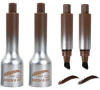 Stylo Sourcil Effet Poilliftique Instant Brow Fection Avec Brosse Angulaire & Gel Waterproofcrayon Microblading Amélioré Pour Sourcils Naturels Et Longue Tenue Pour Tout Maquillage