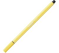 Stylo - Stabilo - Pen 68 - Jaune - Pointe ronde - Encre à base d'eau - 40 couleurs disponibles