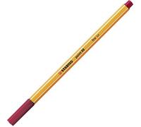 Stylo - Stabilo - Point 88 - Rouge - Pointe fine - 1 pièce